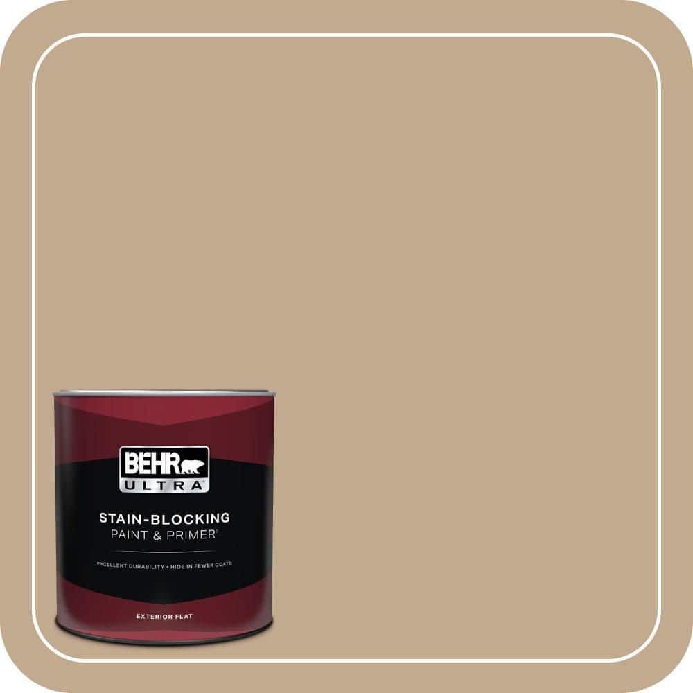 1 qt. #BXC-07 Palomino Tan Flat Exterior Paint & Primer price history on PriceWatchPro