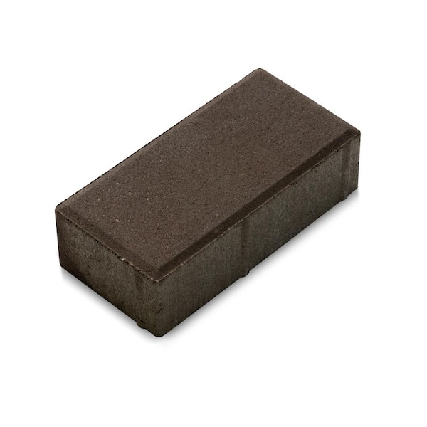 Holland 8.5 in. x 4.25 in. x 2.375 in. Rectangle Mocha Concrete Paver Pallet (280-pieces/69 sq. sf./Pallet)