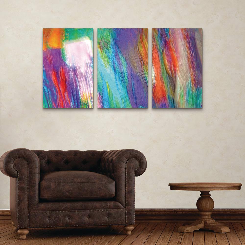FIVEfishcreative 'Dressing' Multi Panel Abstract Canvas Art Set