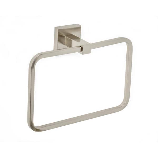 Italia Capri Towel Ring in Brushed Nickel