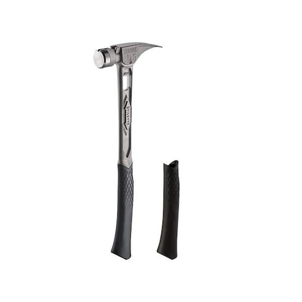 Stiletto 15 oz. TiBone Smooth Face with Curved Handle with Black Replacement Grip (2-Piece)