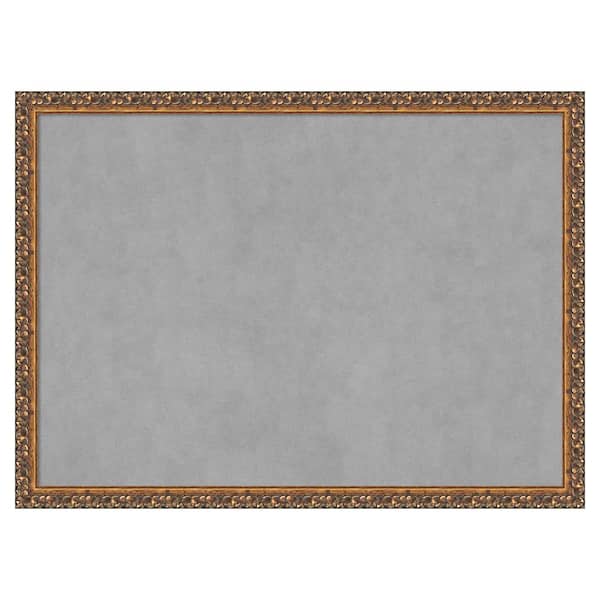 Amanti Art Antique Bronze 30 in. x 22 in. Magnetic Board, Memo Board
