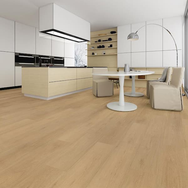 Take Home Sample - 7.20 in. W x 4 in. L Wise Junipero Waterproof Click Lock Luxury Vinyl Plank Flooring