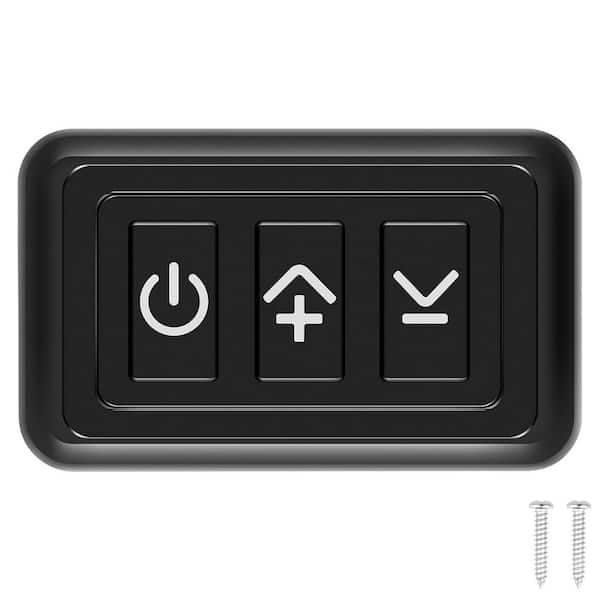 12-Volt PWM Dimmer Switch for LED Halogen Incandescent Lights RV Interior Auto Camper Trailer Van Boat (1-Pack)