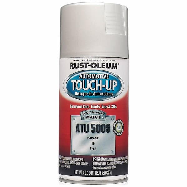 Rust-Oleum Automotive 8 oz. Silver Touch-Up Spray Paint (6-Pack)