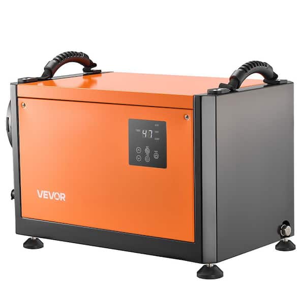 70 Pt. 1000 sq. ft. Commercial Dehumidifier with Drain Hose, in. orange Portable Crawl Space Dehumidifiers for Basement