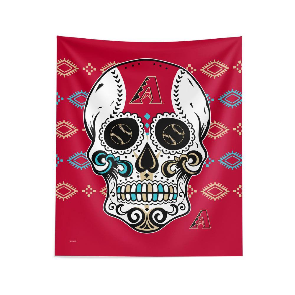 MLB Diamondbacks Candy Skull Printed Wall Hanging price history on PriceWatchPro