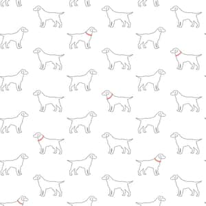 Yoop White Dog Wallpaper Sample