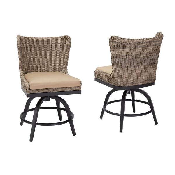 Home Decorators Collection Hazelhurst Brown Wicker Outdoor Patio