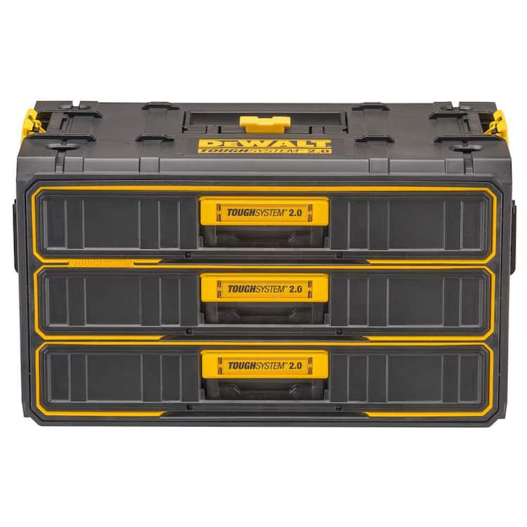 DEWALT Toughsystem 2.0, 12.3 in. W Tool Box 3-Drawer