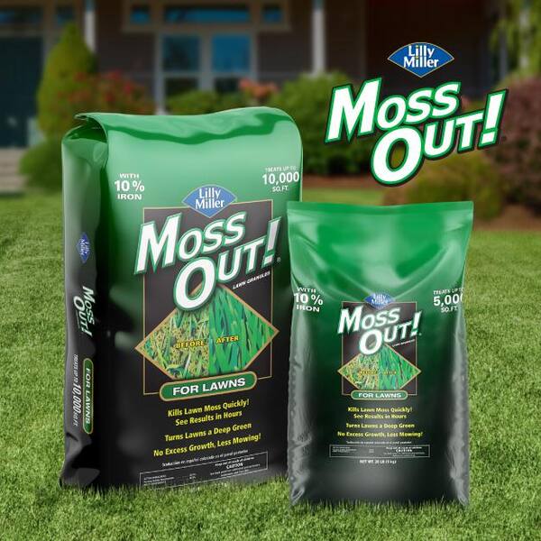 Lilly Miller Moss Out Moss Control Granules 20 lb