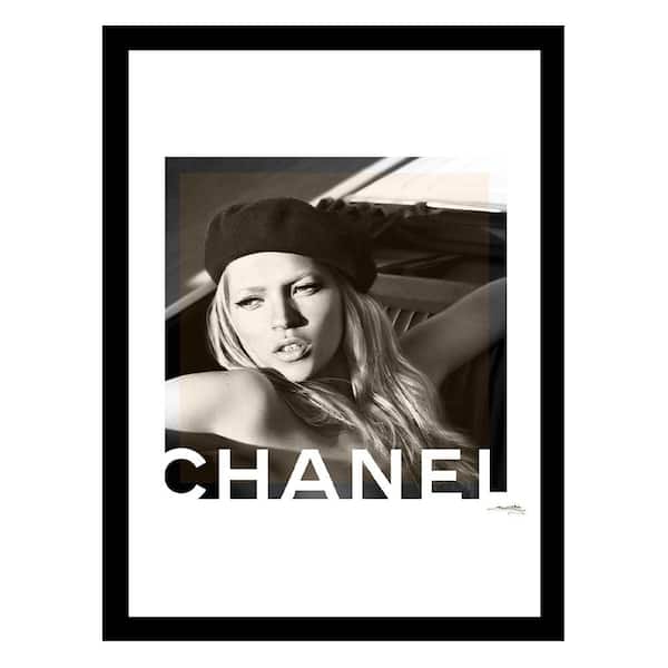 VENICE BEACH Collections Kate Moss Designer Fashion by Fairchild Paris 1-Piece Framed Graphic Print Abstract Poster Art Print 18 in. x 14 in.