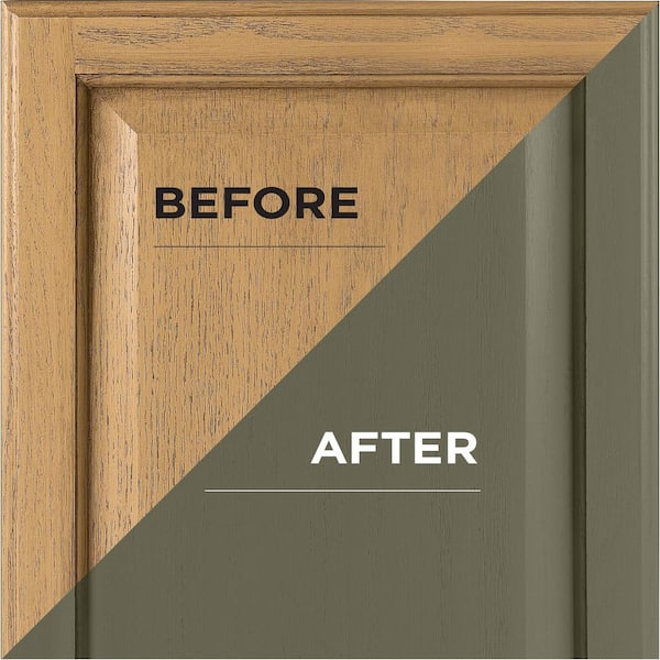 1 qt. Satin Bayleaf Interior Cabinet Paint Kit