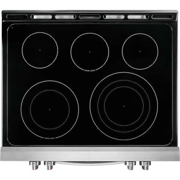 frigidaire electric air fry stove