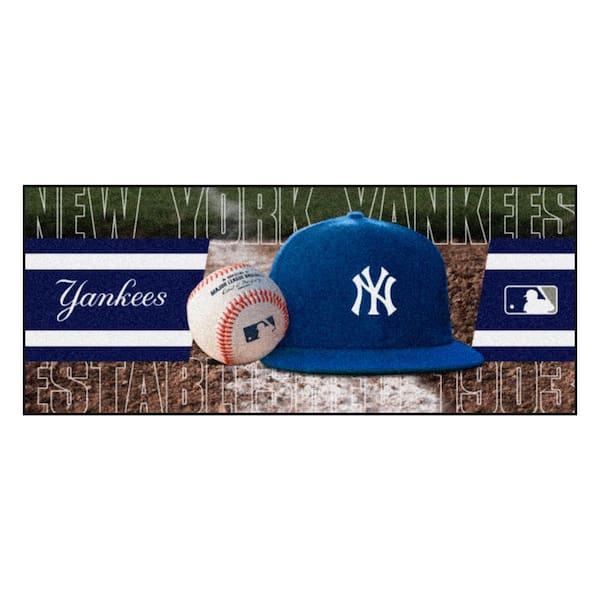 FANMATS New York Yankees 3 ft. x 6 ft. Baseball Runner Rug