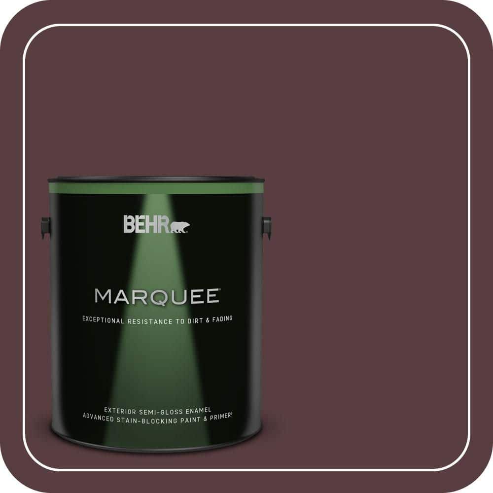 1 gal. #PPU1-02 Divine Wine Semi-Gloss Enamel Exterior Paint & Primer price history on PriceWatchPro