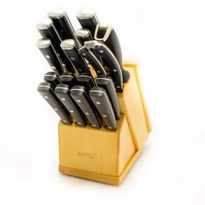 Smart Knife 20-Piece Forged Knife Set with Block