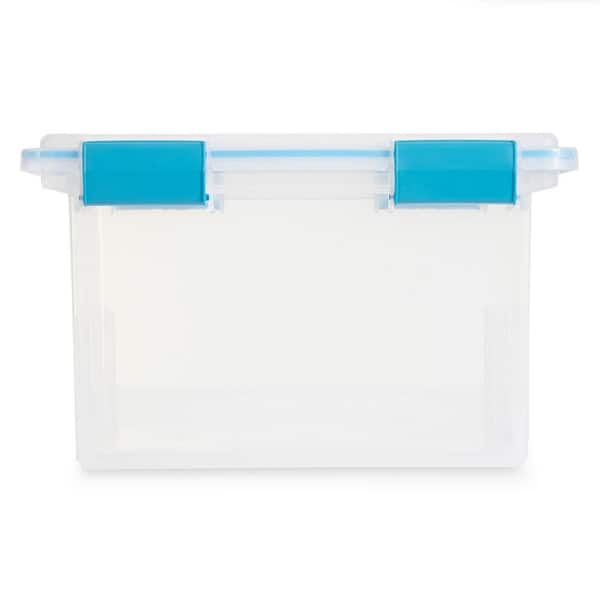 Sterilite Gasket Box - Clear, 80 qt - Harris Teeter