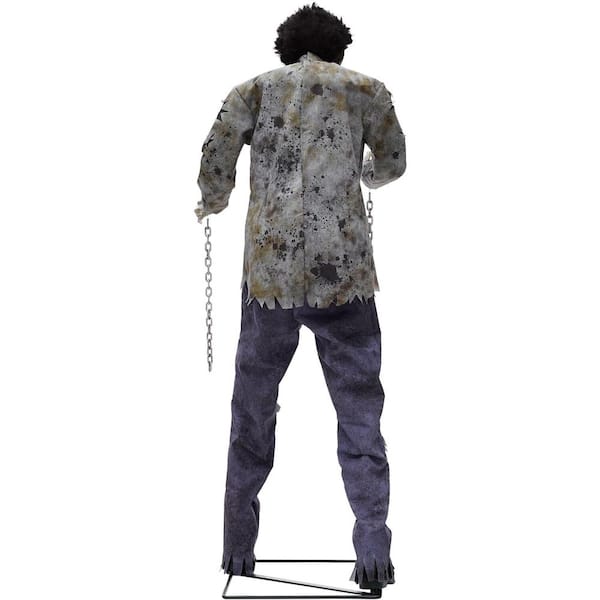 ヴァンガード Stand Up! Halloween Fight!! Haunted Hill Farm 6 ft. Tall Motion-Activated Guard Zombie