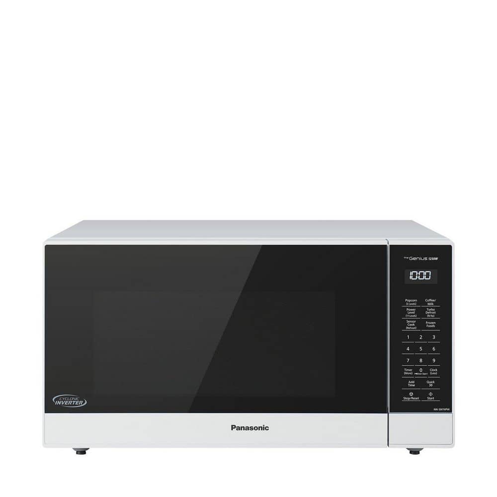 1.6 cu. ft. 1250-Watts Countertop Microwave in White with Inverter Technology price history on PriceWatchPro