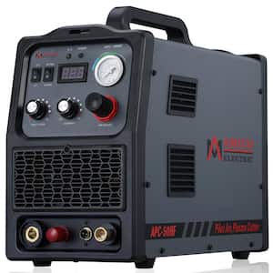 50 Amp Non-Touch Pilot Arc Plasma Cutter, 4/5 in. Clean Cut, 80% Duty Cycle 90-Volt to 300-Volt Wide Voltage