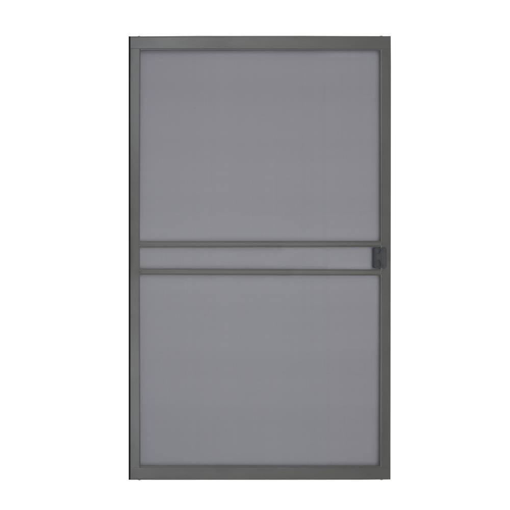 PRIVATE BRAND UNBRANDED 48 HeavyDuty Sliding Screen Door Bronze