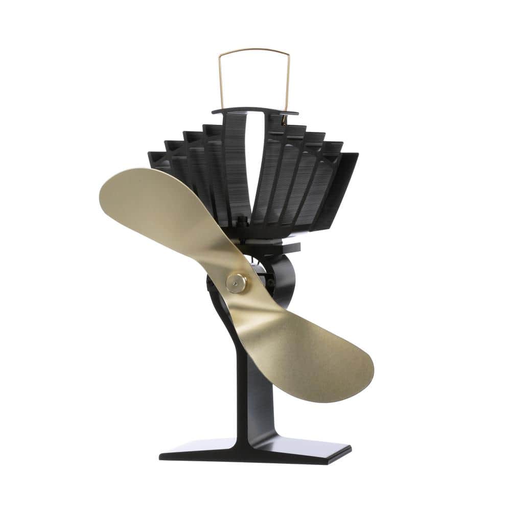 Caframo Ecofan Airmax Gold Blade Heat Powered Stove Fan