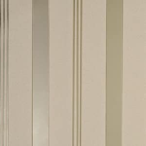 Collin Beige Bexley Stripe Paper Non-Pasted Matte Wallpaper