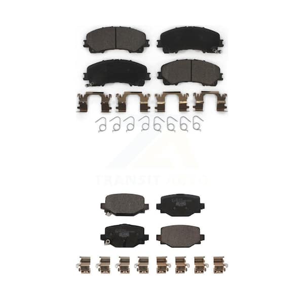 TEC Front Rear Ceramic Brake Pads Kit For INFINITI QX50 QX55 KTC-100717