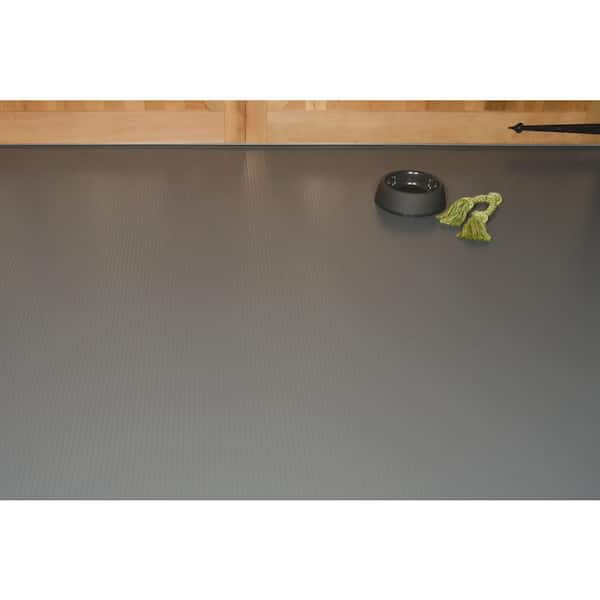 Floor Defender Garage Flooring Roll in Gray Coco Mats N More Size: 93 W x 192 L