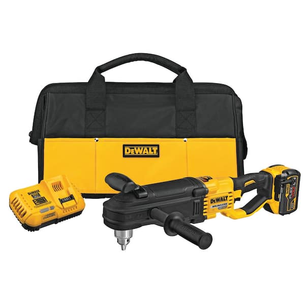 DEWALT FLEXVOLT 60V MAX Cordless In-line 1/2 in. Stud and Joist Drill with E-Clutch and (1) FLEXVOLT 9.0Ah Battery