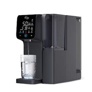 Hot & Cold Reverse Osmosis System Countertop Water Dispenser, Alkaline, TDS & Filter Lifespan Monitor, Plug and Play