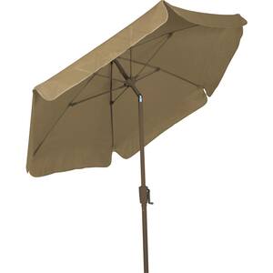 7.5 ft. Market Tilt Patio Umbrella in Beige