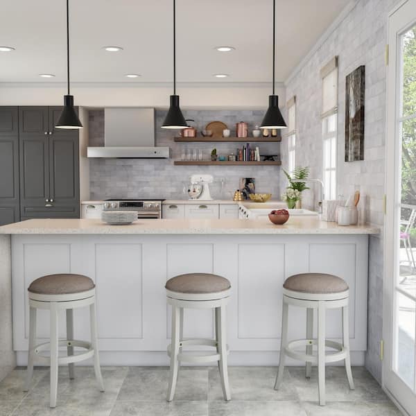 Towner 1-Light Black Shade with Brushed Nickel Accents Pendant