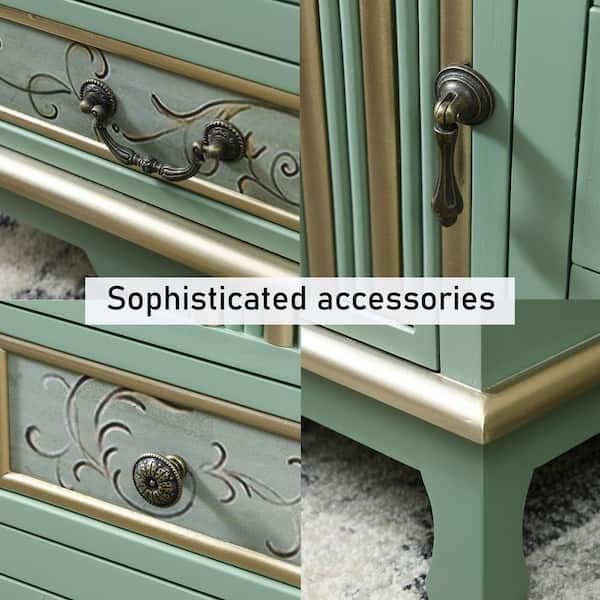 slim fit dress slacks Green Antique Dresser main image 0