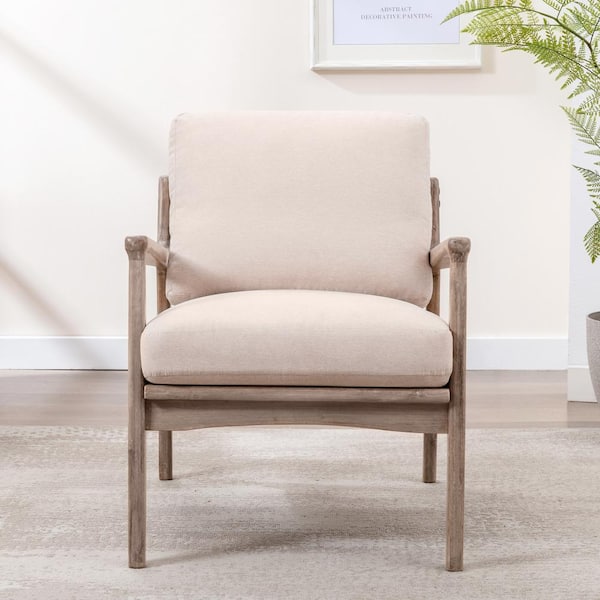 tufeld wood arm chair