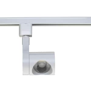 White Integrated LED Fixed Track Gimbal Head