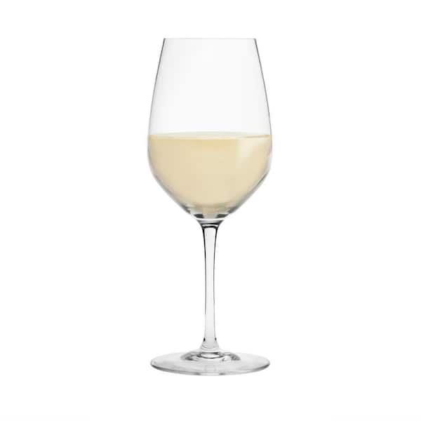 Premium Couple of Grape Leaves, Tulip Wine Glass, 16oz