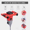 Amucolo Electric Handheld Cement Mixer 1600-Watt Concrete Cement Mortar  Grout Cement Mixer YeaD-CYD0-1WXT - The Home Depot