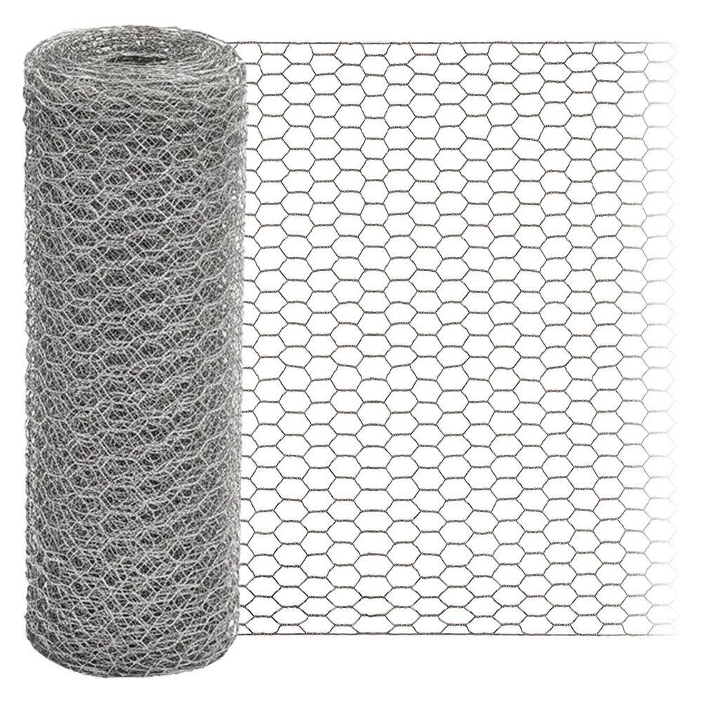 Indoor Outdoor Chicken Wire Mesh Fence for Animal Pest Control Galvanized Hexagonal Hardware Cloth Netting 1 Roll price history on PriceWatchPro