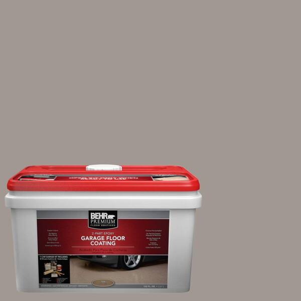 BEHR Premium 1-gal. #PFC-73 Pebbled Path 2-Part Epoxy Garage Floor Coating Kit