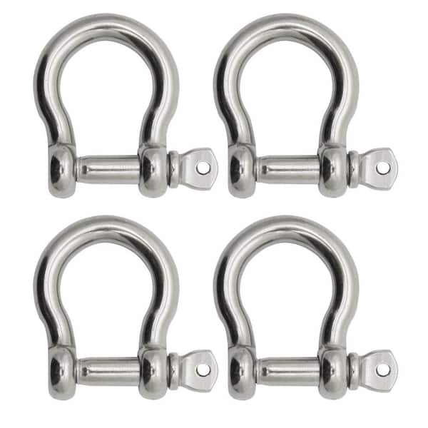 Extreme Max BoatTector Stainless Steel Bow Shackle - 1/2