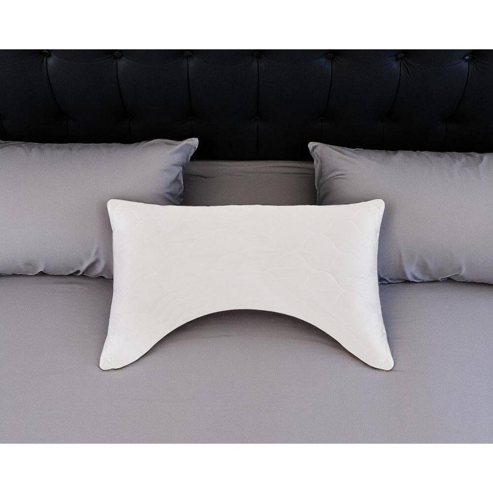 Cotton Wool Hypoallergenic Ergonomic Standard Size Bed Pillow price history on PriceWatchPro