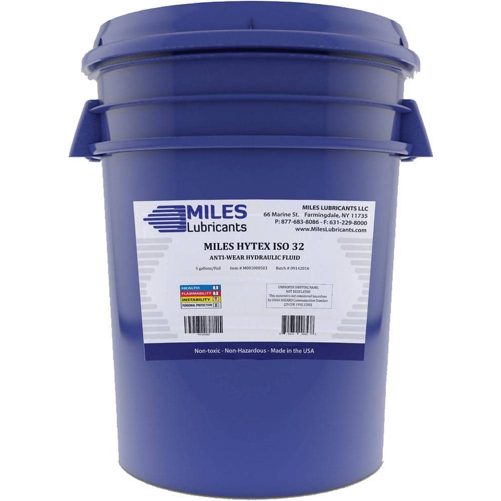 Miles Lubricants Hytex 5 Gal. ISO 32 Anti-Wear Hydraulic Fluid