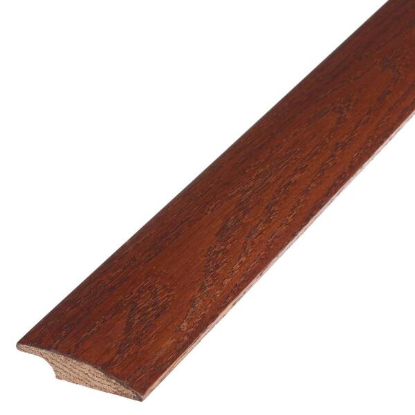 Shaw Saddle 3/8 in. Thick x 2 in. Wide x 78 in. Length Hardwood Overlap Reducer Molding