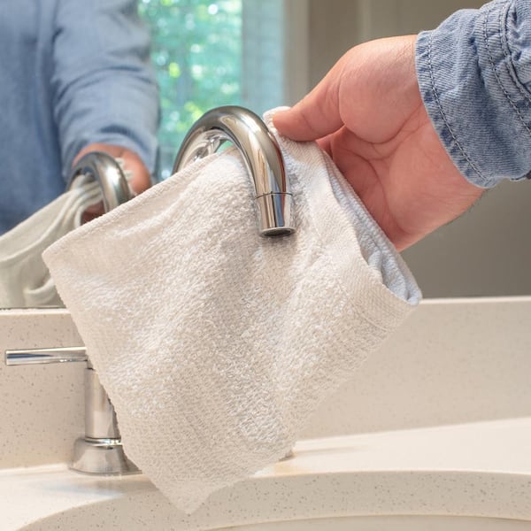 HDX 14 in. x 17 in. Multi-Purpose Terry Towel (20-Pack) T-99634