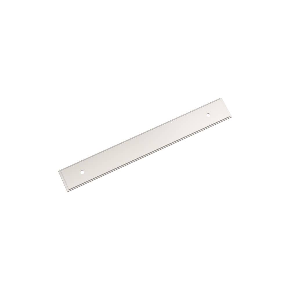 Maymont 6-5/16 in. Center-to-Center Rectangle Polished Nickel Pull Cabinet Backplate price history on PriceWatchPro
