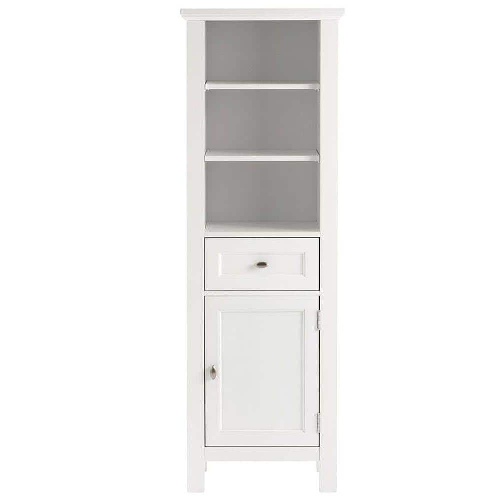 Home Decorators Collection Austell 20 in. W x 14 in. D x 60 in. H White ...