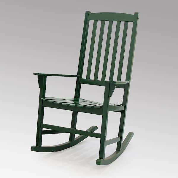 hunter green outdoor rocking chairs