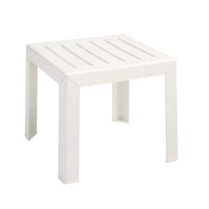 Westport Commercial Resin Low Table in White